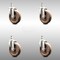 Service Caster 5 Inch 316SS High Temp Glass Filled Nylon 12mm Threaded Stem Caster Set SCC SCC-SS316TS20S514-GFNSHT-M1215-4 - alternate 2